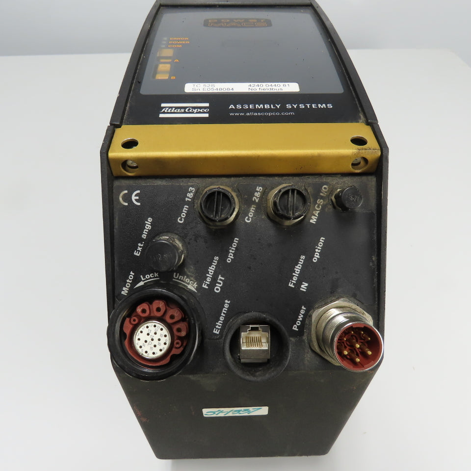 Atlas Copco 4240 0440 81 Power Macs Tightening Controller TC 52S