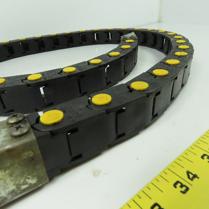Brevetti SR300 18mmx14mm ID Feed Thru Cable Carrier Energy Chain 45"