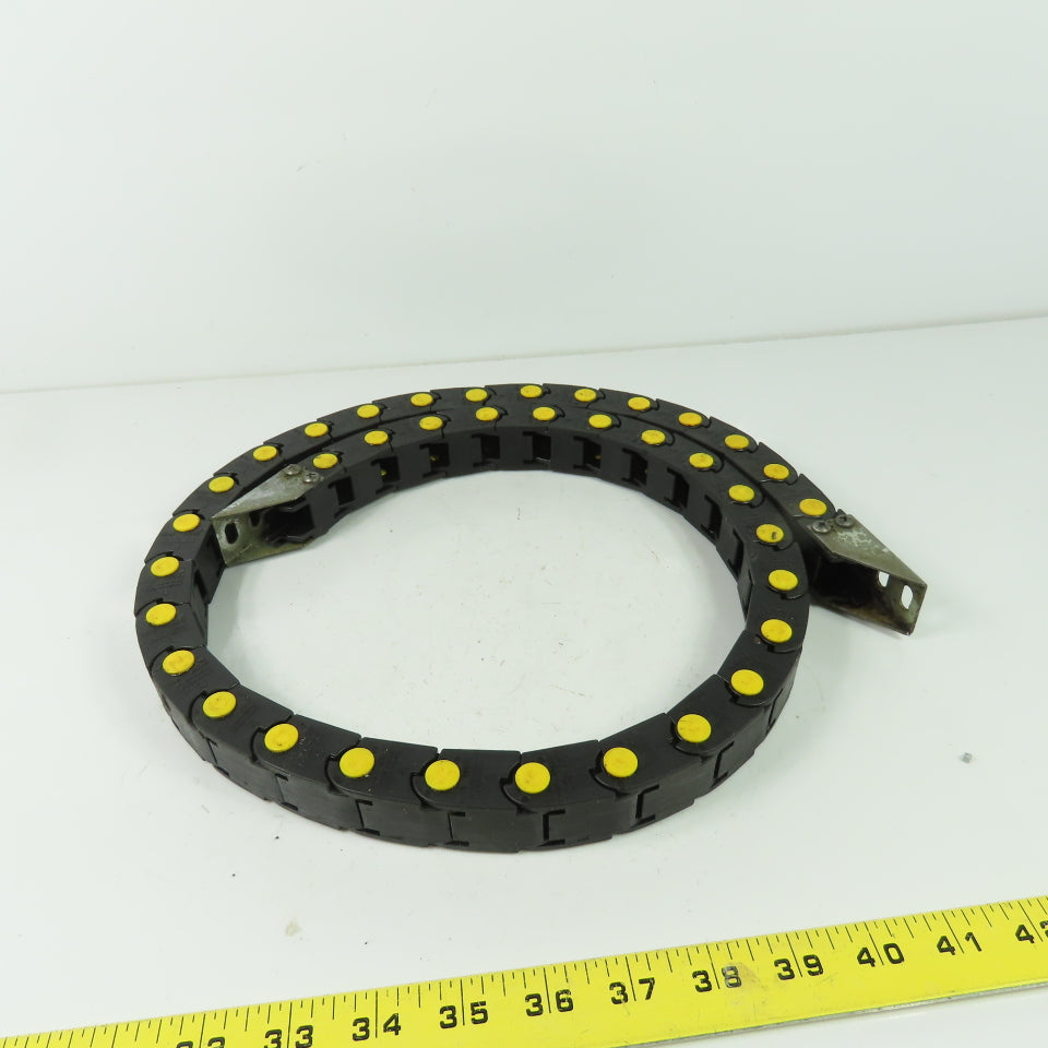 Brevetti SR300 18mmx14mm ID Feed Thru Cable Carrier Energy Chain 45"