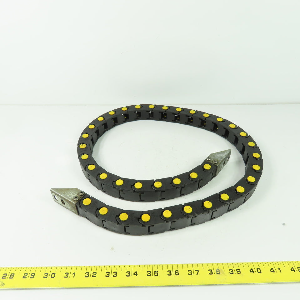 Brevetti SR300 18mmx14mm ID Feed Thru Cable Carrier Energy Chain 45"