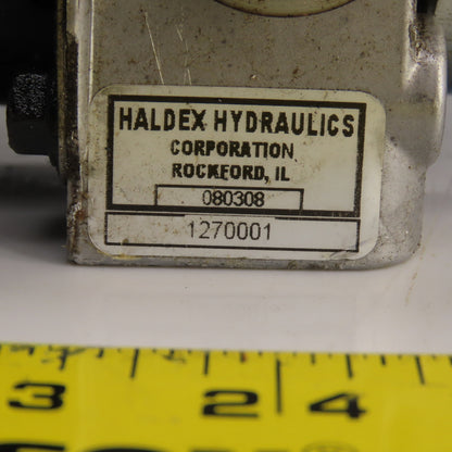 Haldex 080308 2201089 12VDC Hydraulic Pump Unit 1270001 Tested