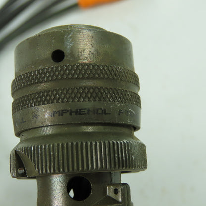 Amphenol PT08E-4-19P 19-Pin Male Connector Plug W/ (6) 4-Pin Female Connectors