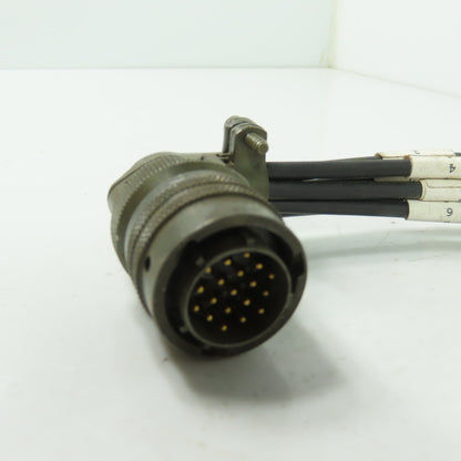 Amphenol PT08E-4-19P 19-Pin Male Connector Plug W/ (6) 4-Pin Female Connectors