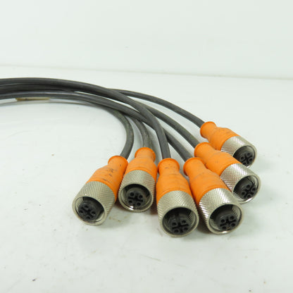 Amphenol PT08E-4-19P 19-Pin Male Connector Plug W/ (6) 4-Pin Female Connectors