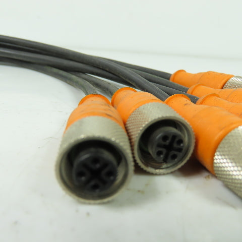 Amphenol PT08E-4-19P 19-Pin Male Connector Plug W/ (6) 4-Pin Female Connectors