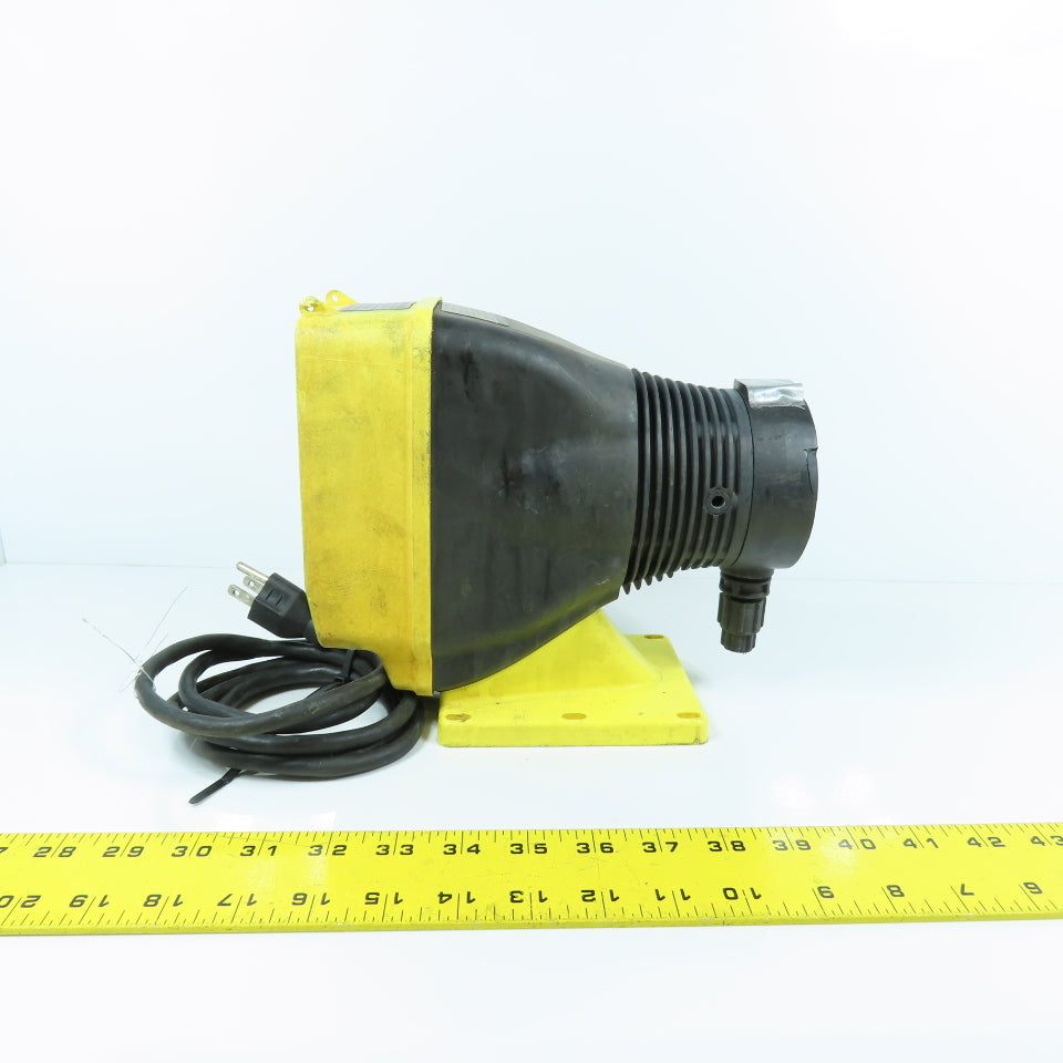 LMI Milton Roy AA151-392SI Electromagnetic Dosing Pump 1.00GPH 110PSI 120VAC 1PH