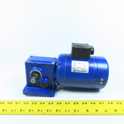 Groschopp 11023066 WK 5021404 Dual Shaft Z14 Gear Reducer 160VDC 25RPM Out 14mm