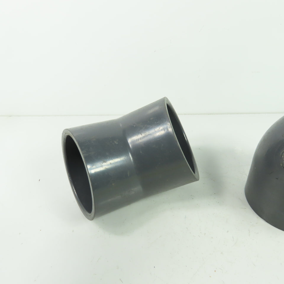 Spears 817-030 3" PVC 45° Elbow Pipe Fitting SCH 80 Lot Of 2