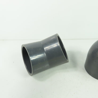 Spears 817-030 3" PVC 45° Elbow Pipe Fitting SCH 80 Lot Of 2