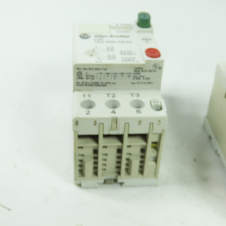 Allen Bradley 140-MN-0630 Ser C Manuel Motor Starter 600V 25A 3Ph Lot Of 2