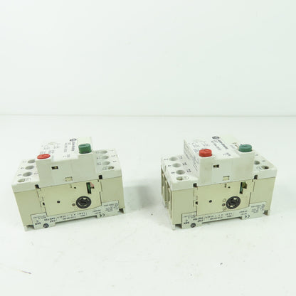 Allen Bradley 140-MN-0630 Ser C Manuel Motor Starter 600V 25A 3Ph Lot Of 2