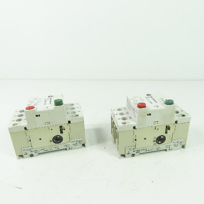 Allen Bradley 140-MN-0630 Ser C Manuel Motor Starter 600V 25A 3Ph Lot Of 2