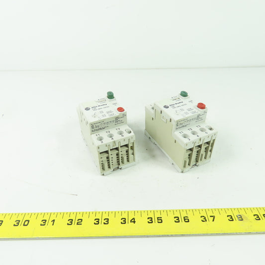 Allen Bradley 140-MN-0630 Ser C Manuel Motor Starter 600V 25A 3Ph Lot Of 2