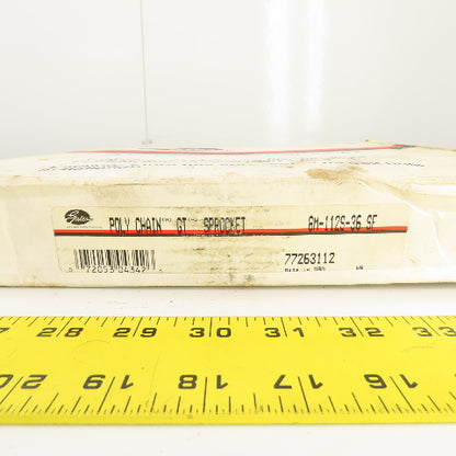 Gates 8M-112S-36-SF Poly Chain GT Sprocket 2250RPM 1-7/8" W x 11-1/8" OD x 3" ID
