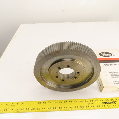 Gates 8M-112S-36-SF Poly Chain GT Sprocket 2250RPM 1-7/8" W x 11-1/8" OD x 3" ID