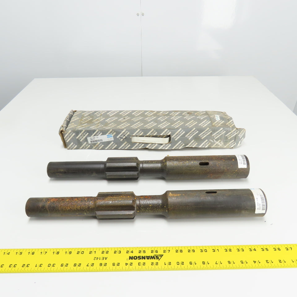 Atlas Copco 435-17901-F00 Shank Adapter 90502154 1-3/4"Shaft 21-1/4"OAL Lot Of 2