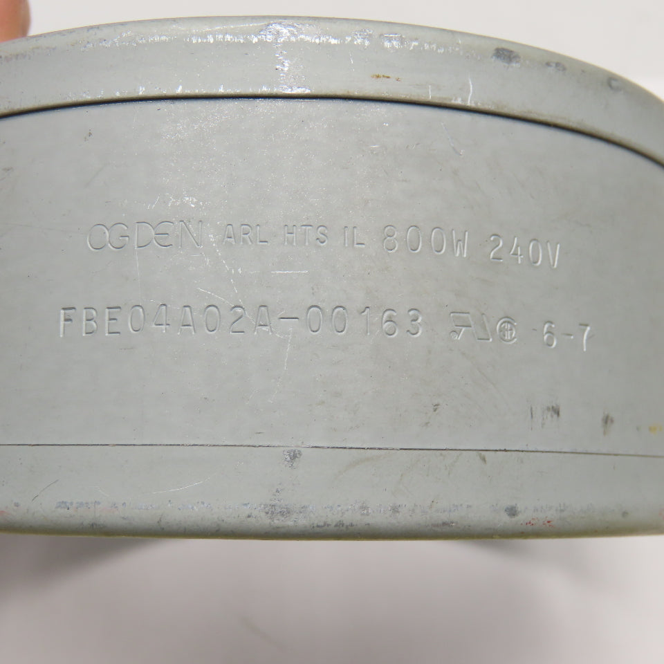 Ogden FBE04A02A-00163 240V 800W Band Heater 4"