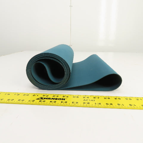 Uhlmann 74528368 60" Lx13-3/4" W Single Ply Smooth Top Conveyor Belt 0.06" Thick