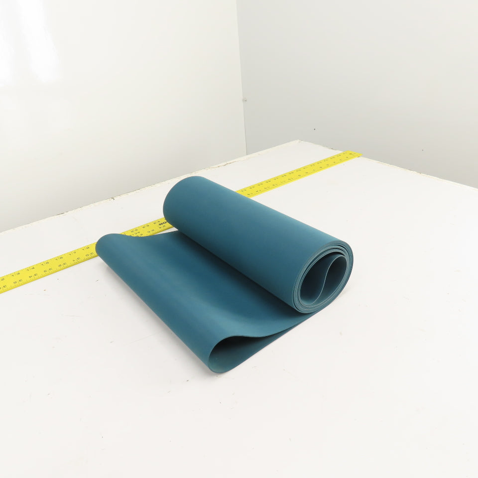 Uhlmann 74528368 60" Lx13-3/4" W Single Ply Smooth Top Conveyor Belt 0.06" Thick