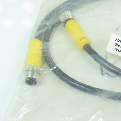 Omron XS2W-0002-S002 1M Sensor Cable Set Straight 4 Pin Male x Female