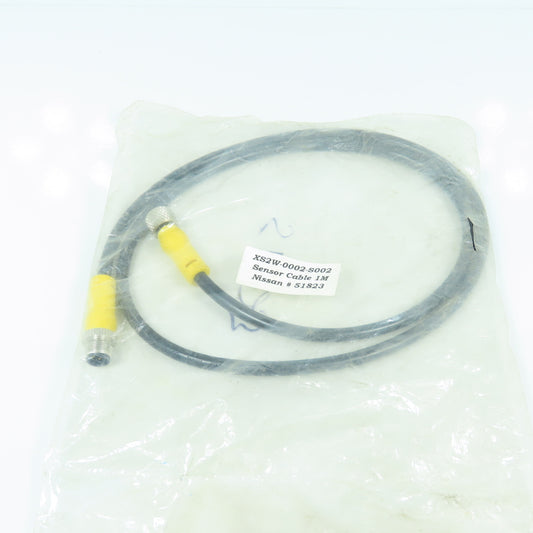 Omron XS2W-0002-S002 1M Sensor Cable Set Straight 4 Pin Male x Female