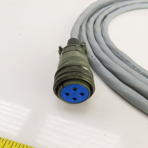 Intercon CP4I-0WPB-0050-AAA Cable Cordset 4-Pin Female Connectors 600V