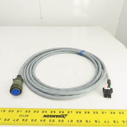 Intercon CP4I-0WPB-0050-AAA Cable Cordset 4-Pin Female Connectors 600V