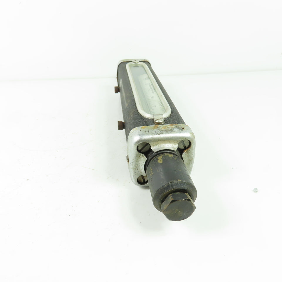 56II A2577 AI25 X 100 S.C.C/MIN. Hydrogen Gas Meter Gage 0.5PSI