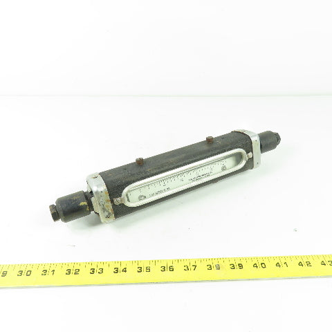 56II A2577 AI25 X 100 S.C.C/MIN. Hydrogen Gas Meter Gage 0.5PSI