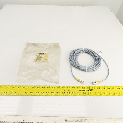 Turck RK 4.4T-10-RK 4.4T U2446-00 Eurofast Cable Cordset 4-Pin Female x Female