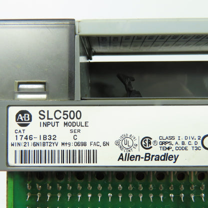 Allen Bradley 1746-IB32 Ser C SLC 500 Input Module Lot Of 2