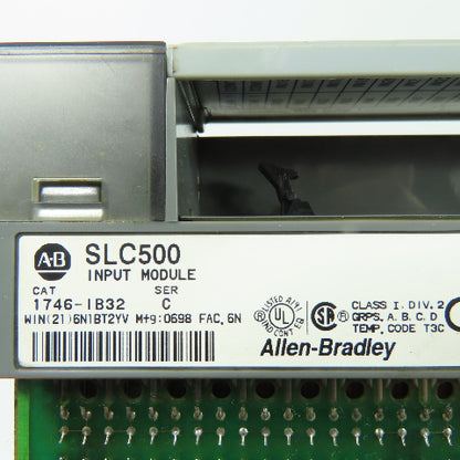 Allen Bradley 1746-IB32 Ser C SLC 500 Input Module Lot Of 2