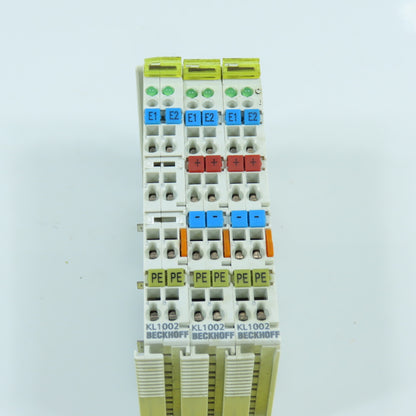 Beckoff KL1002 2-Channel Digital Input Module 24VDC Lot Of 3