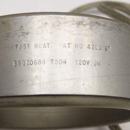 Fast Heat 4203197 120V 750W Band Heater 3-1/2"
