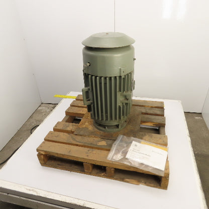 GE 5K256SAC122 20HP Vertical AC Electric Motor 3550RPM 230/460V 3PH Tested
