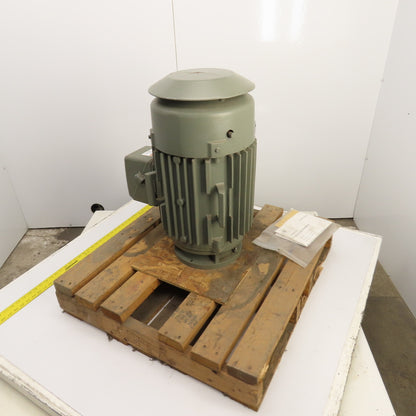 GE 5K256SAC122 20HP Vertical AC Electric Motor 3550RPM 230/460V 3PH Tested