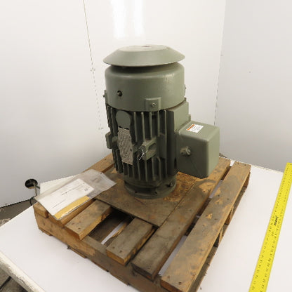 GE 5K256SAC122 20HP Vertical AC Electric Motor 3550RPM 230/460V 3PH Tested