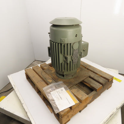 GE 5K256SAC122 20HP Vertical AC Electric Motor 3550RPM 230/460V 3PH Tested