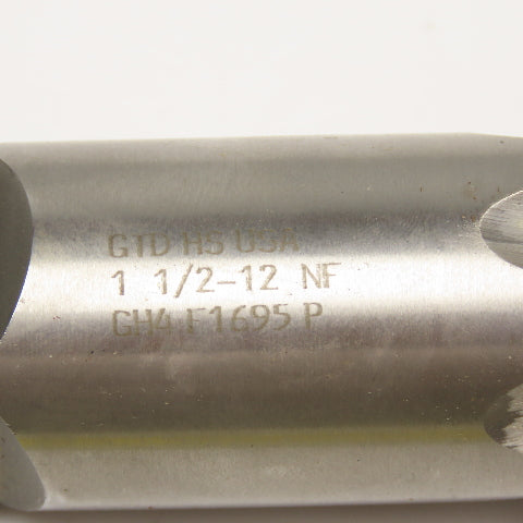 GTS 1-1/2"-12 NF Bottoming Hand Tap 6 Flute