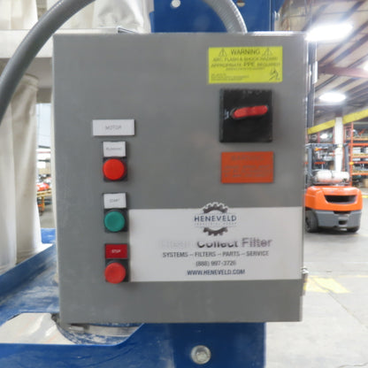 Donaldson Torit 460 IRD 20HP Baghouse Dust Collector W/ Auto Shaker 230/460V