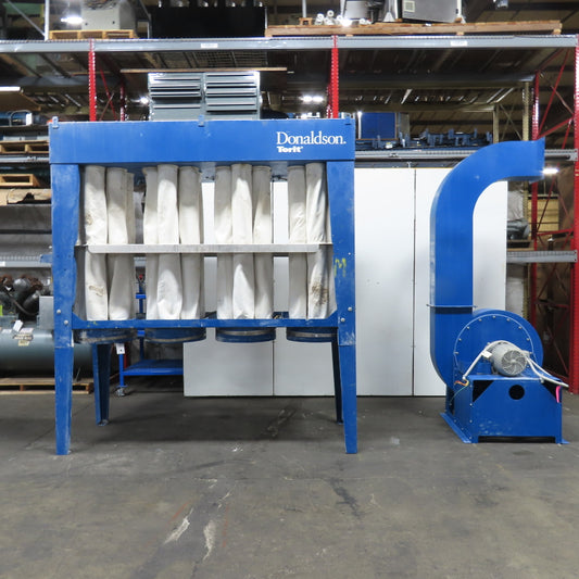 Donaldson Torit 460 IRD 20HP Baghouse Dust Collector W/ Auto Shaker 230/460V