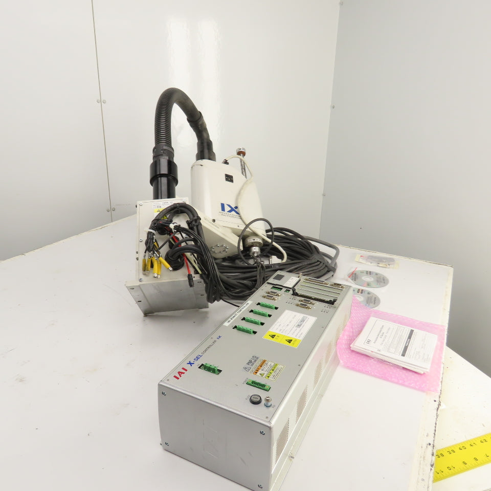 IAI Corp IX-NNN3515-5L-T1 Scara Robot W/ X-SEL Controller IX (UNTESTED)