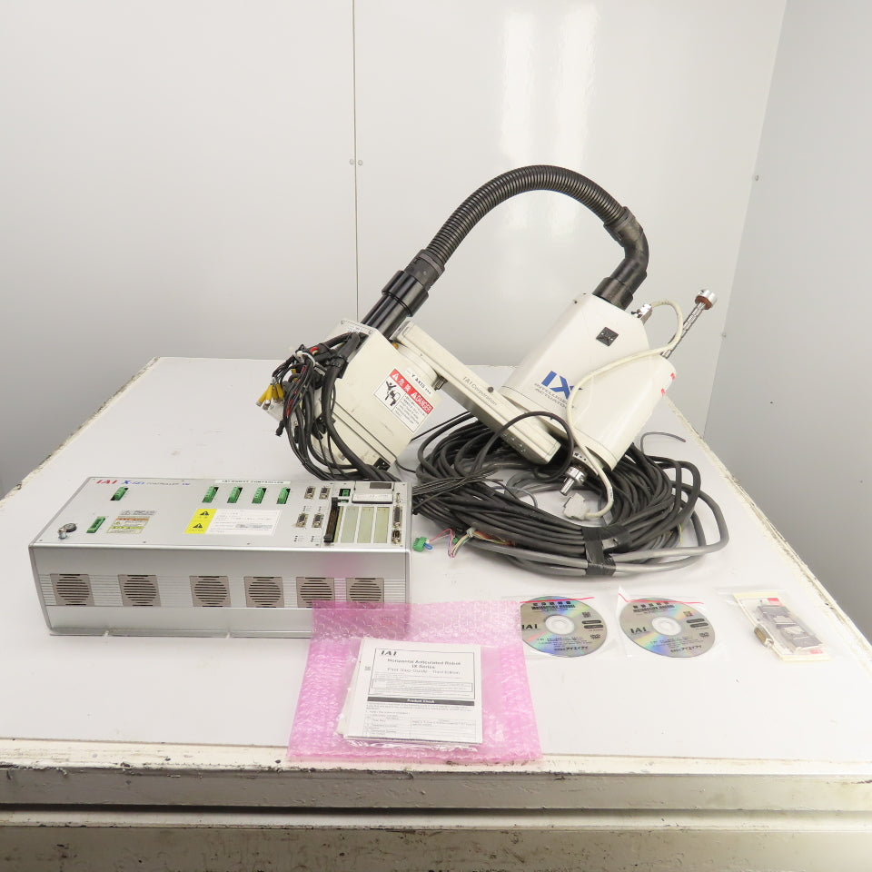 IAI Corp IX-NNN3515-5L-T1 Scara Robot W/ X-SEL Controller IX (UNTESTED)