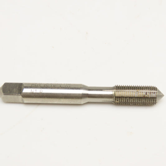Greenfield 3/8-27 Left Hand Fine Thread Chamfer Plug Tap 4 Flute NNB