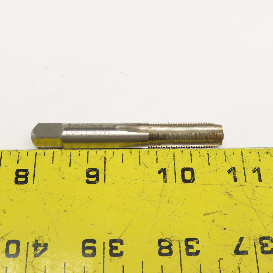 Jarvis 3/8-27 Left Hand Fine Thread Bottoming Tap 4 Flute NNB