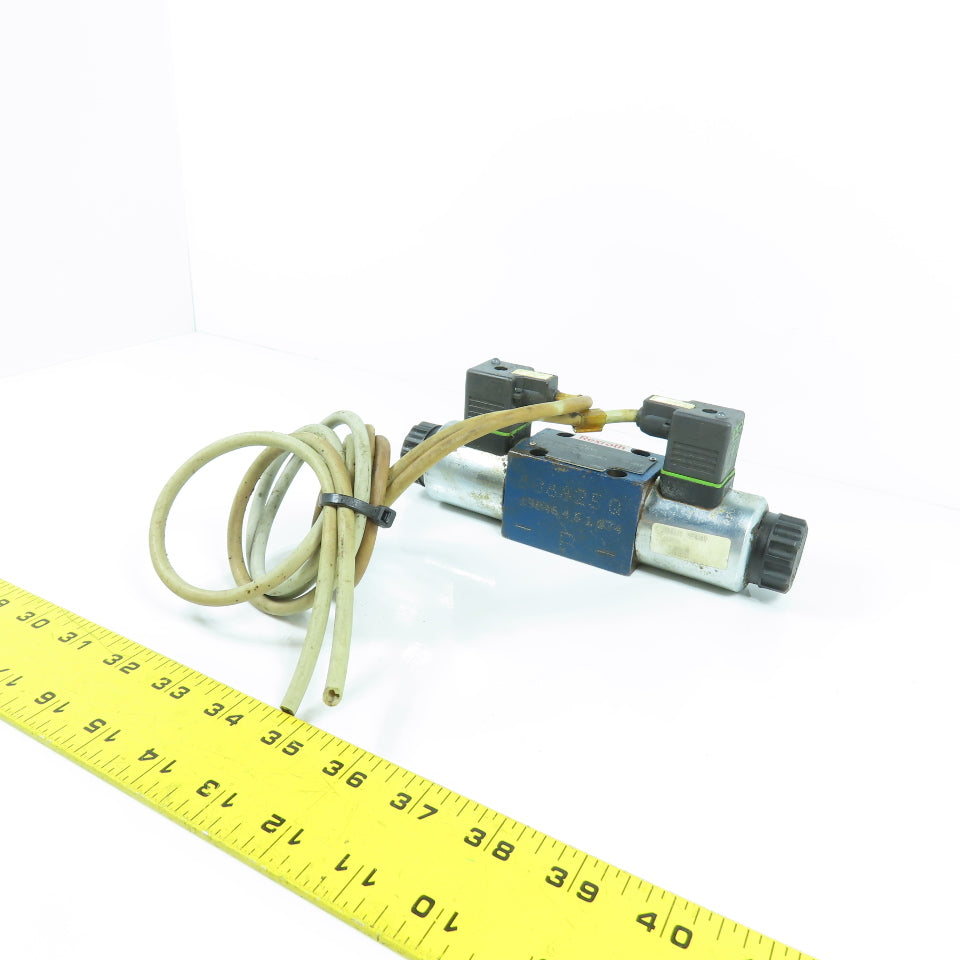 Rexroth 4WE6D62OFEG24N9K4 R900567512 4/2 Position Double Solenoid Valve 24VDC