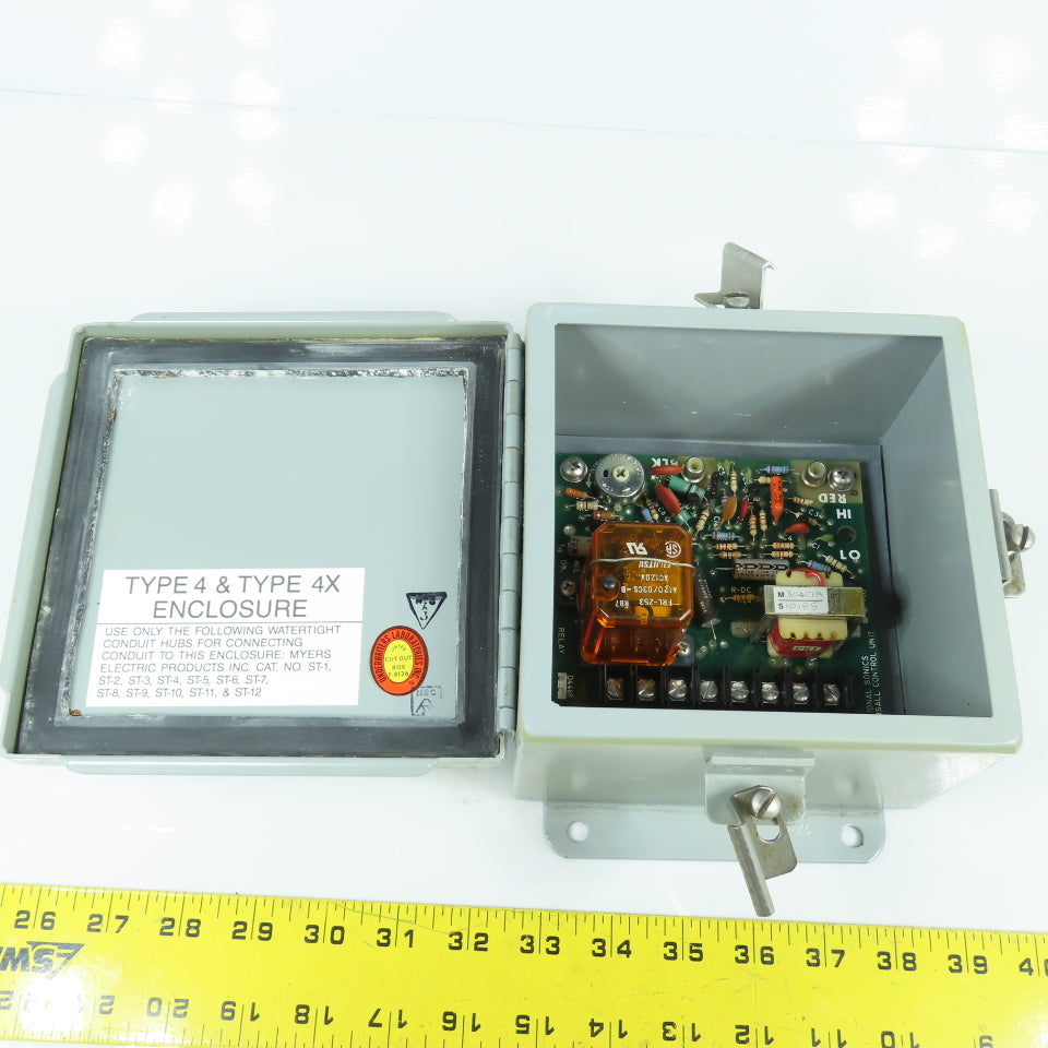 National Sonics 304C1A Xertex Sensall Control Unit 117VAC W/Type 4, 4X Enclosure