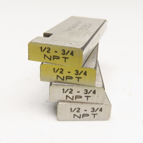 Ridgid 1/2" - 3/4" NPT Universal Pipe Thread Insert Set Of 4