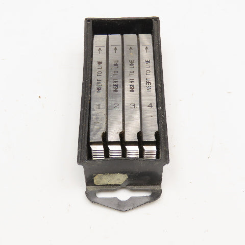 Ridgid 1/2" - 3/4" NPT Universal Pipe Thread Insert Set Of 4