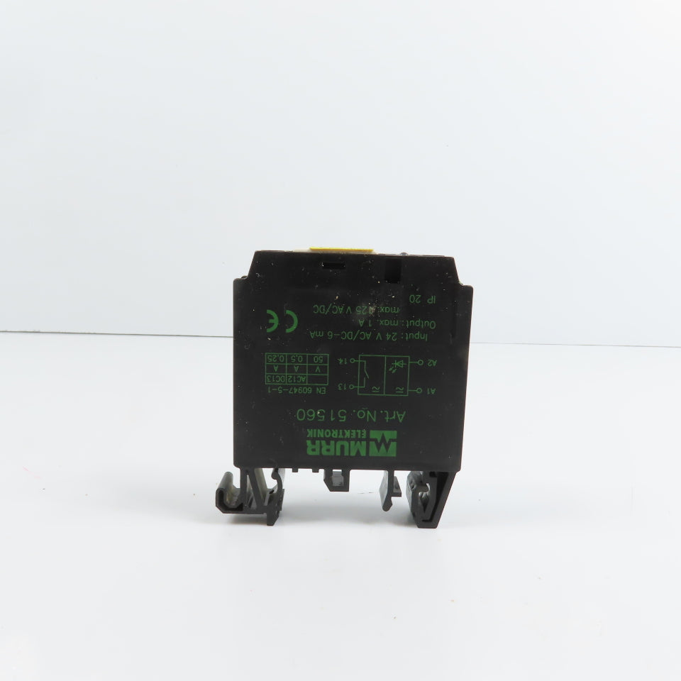 Murr Elektronic 51560 24V AC/DC Input Relay